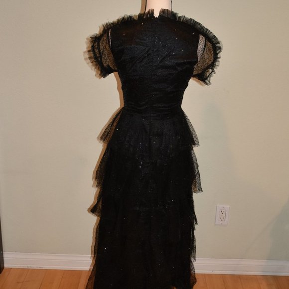 SOLD Wednesday Addams style dress - Picture 8 of 14
